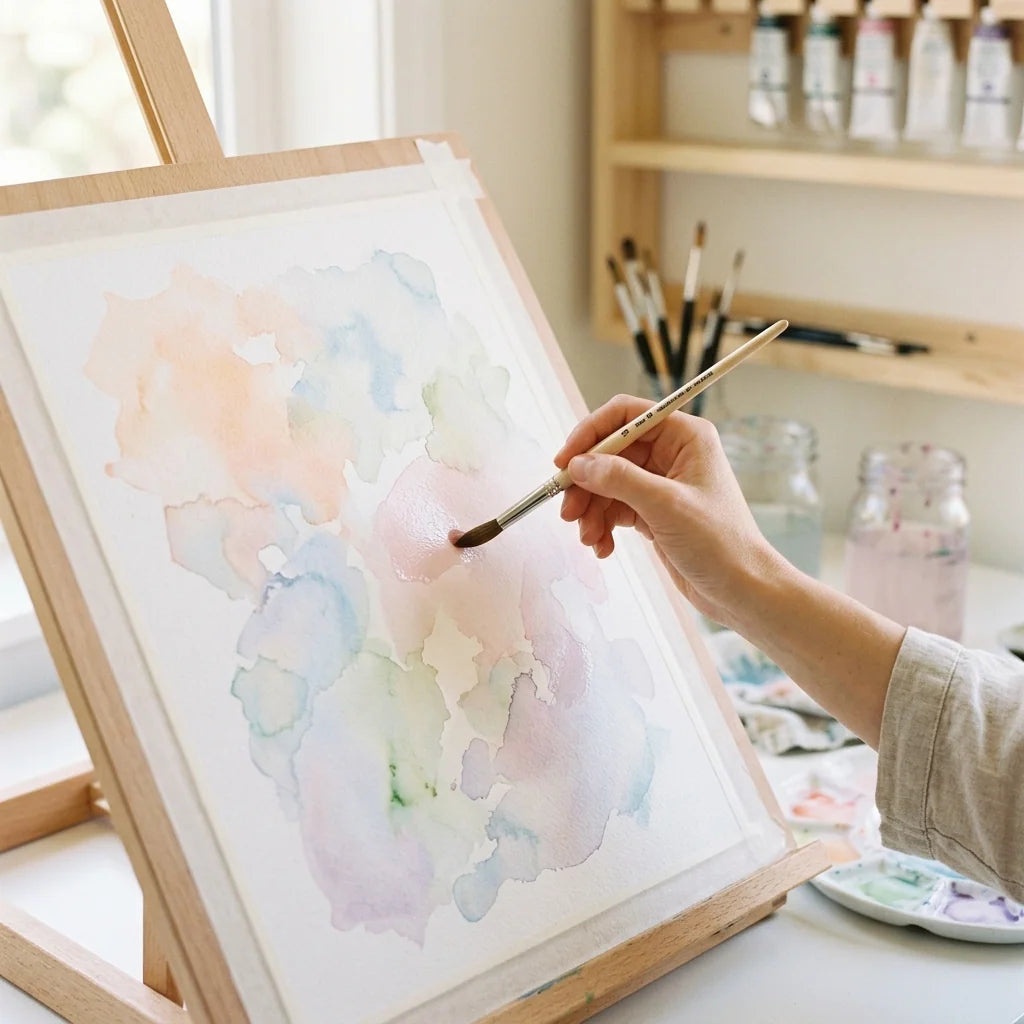 Applying Transparent Watercolor Washes