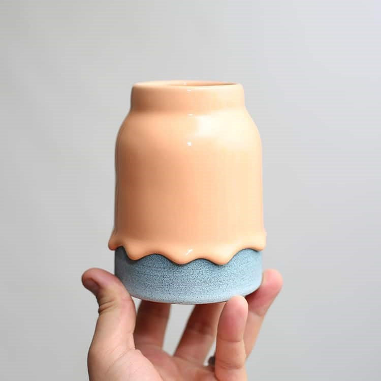 How to Make Ceramic Mugs with a Rainbow Effect