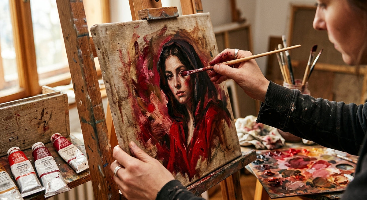 Zo wordt de mysterieuze dame in het rood onthuld