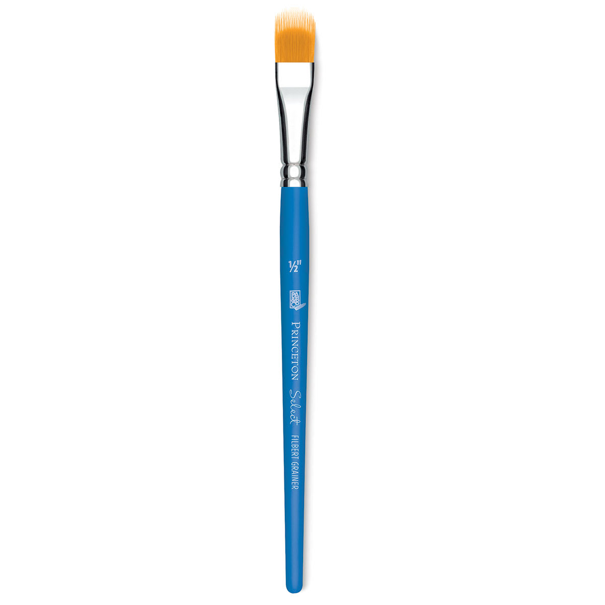 Kattentongpenseel Princeton Select Filbert Grainer, korte steel – afbeelding 2