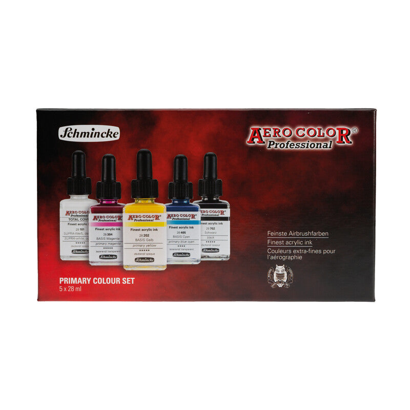 Schmincke AERO COLOR primaire set 5 × 28 ml – afbeelding 4