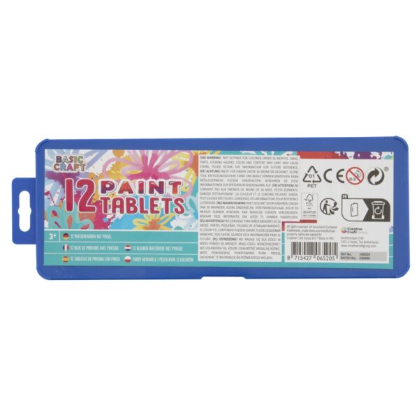 12-Piece Painting Board with Brush — image 1