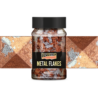 Pentart metallic vlokken voor vintage metaaleffect – afbeelding 8