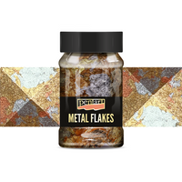 Pentart metallic vlokken voor vintage metaaleffect – afbeelding 10