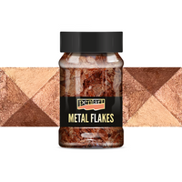 Pentart metallic vlokken voor vintage metaaleffect – afbeelding 4