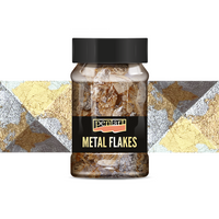Pentart metallic vlokken voor vintage metaaleffect – afbeelding 12