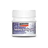 Pentart Heavy Body structuurgel glanzend transparant 50–230 ml – afbeelding 3