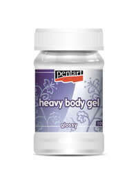 Pentart Heavy Body structuurgel glanzend transparant 50–230 ml – afbeelding 4