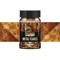 Pentart metallic vlokken voor vintage metaaleffect – afbeelding 6