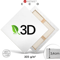 3D EKO light Stretched Canvas | various sizes — image 1
