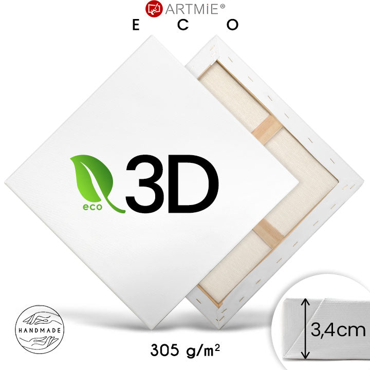 3D EKO light Stretched Canvas | various sizes — image 2