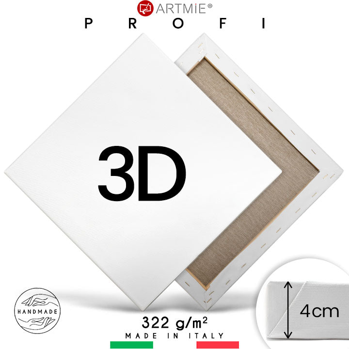 ARTMiE PROFI 3D-schildersdoek op spieraam – 100% katoen, 370 g/m² – afbeelding 2