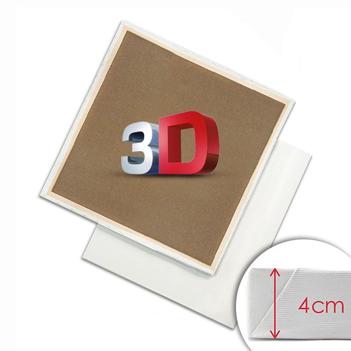 ARTMiE PROFI 3D-schildersdoek op spieraam – 100% katoen, 370 g/m² – afbeelding 4