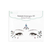 DP Craft 3D-gezichtssteentjes, zelfklevend – afbeelding 2