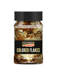 Pentart metallic folievlokken 100 ml – afbeelding 10