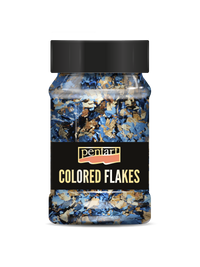 Pentart metallic folievlokken 100 ml – afbeelding 9