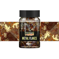 Pentart metallic vlokken voor vintage metaaleffect – afbeelding 7