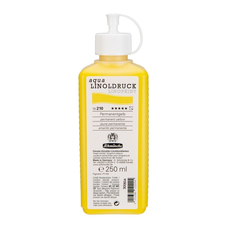 Schmincke aqua-LINOPRINT drukinkt voor linosnede 250 ml – afbeelding 4
