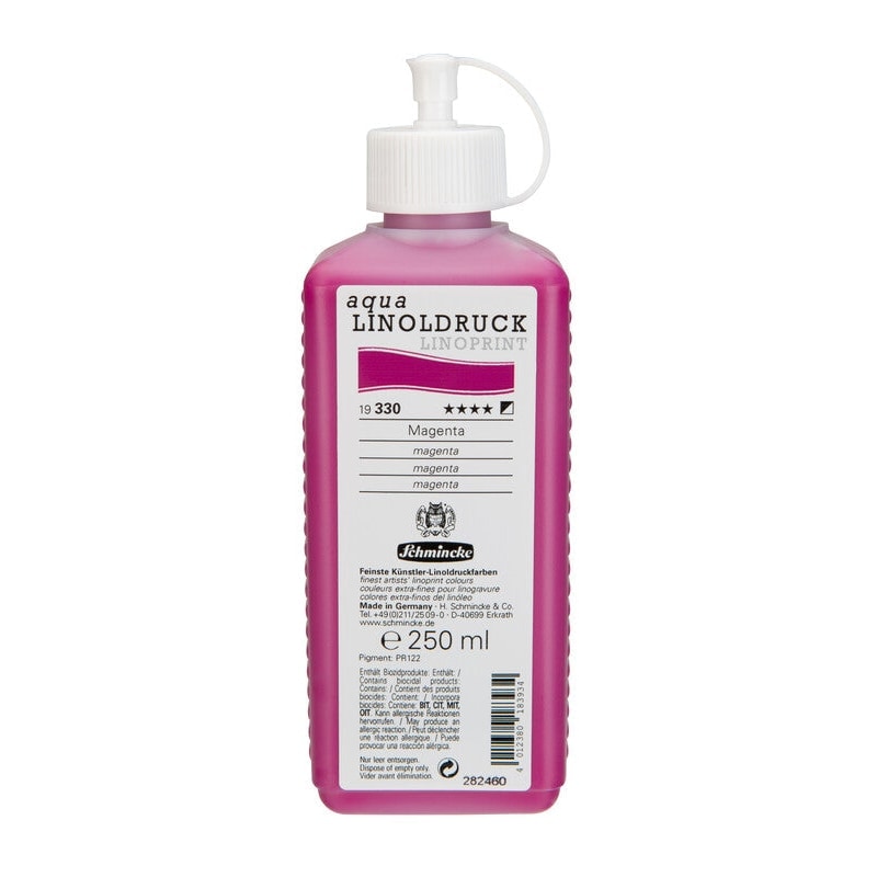 Schmincke aqua-LINOPRINT drukinkt voor linosnede 250 ml – afbeelding 5