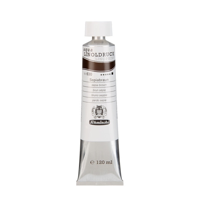 Schmincke aqua-LINOPRINT drukinkt voor linosnede 120 ml – afbeelding 4