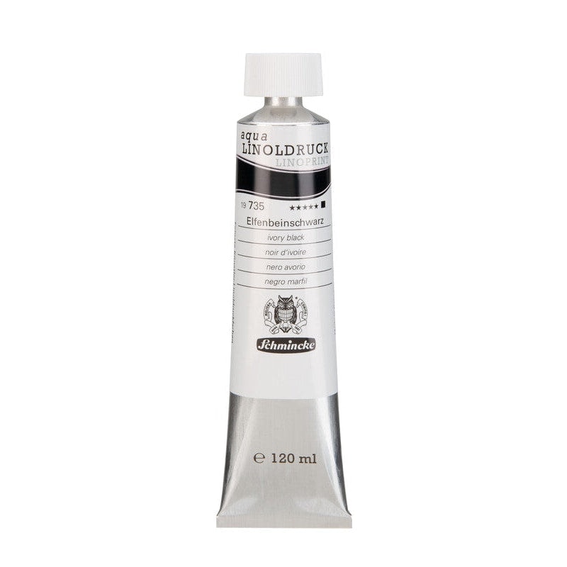 Schmincke aqua-LINOPRINT drukinkt voor linosnede 120 ml