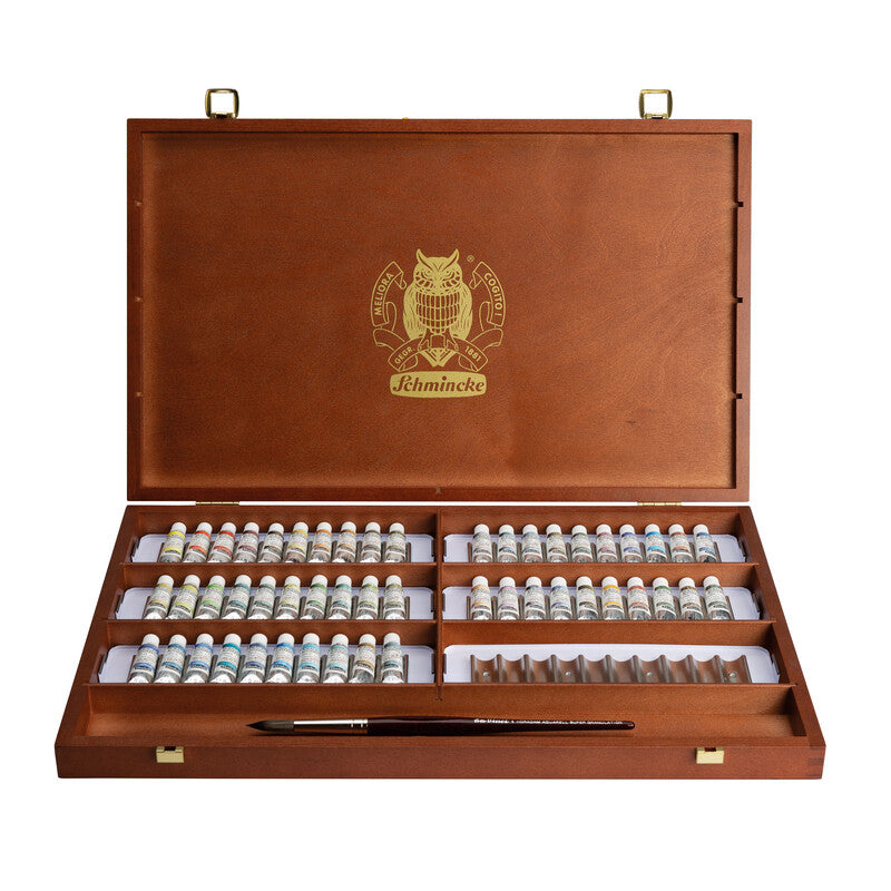Schmincke Horadam Super Granulation aquarelverf set 50 × 5 ml