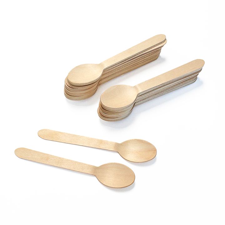 Houten lepeltje 10 cm voor kaarsen en zeep maken – afbeelding 2