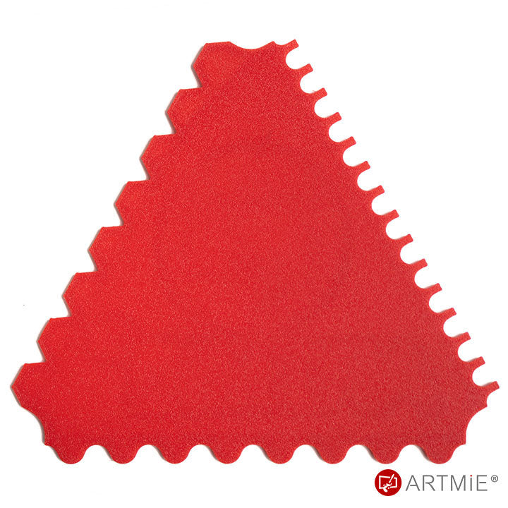 ARTMiE spatel en structuurkam 3-in-1, 12 × 14 cm – afbeelding 5