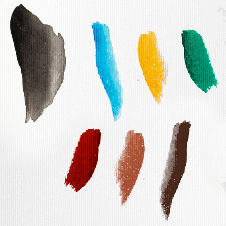 ARTMiE Solo Goya aquarelverf set Stralende tinten, 7 napjes – afbeelding 2