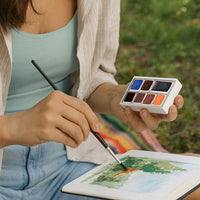 ARTMiE Solo Goya aquarelverf set Stralende tinten, 7 napjes – afbeelding 7
