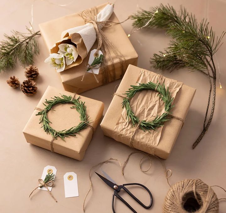 Creativ Company cadeaupapier naturel, 50 cm × 5 m – afbeelding 3