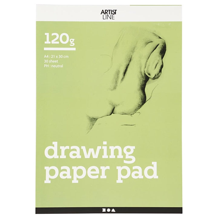 Creativ Company tekenblok A4 – 30 vel houtvrij papier