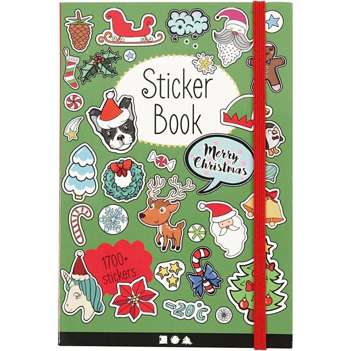 Creativ Company kerststickerboek met meer dan 1.700 stickers