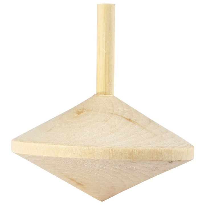 Creativ Company houten tol om te beschilderen, ca. 5,5 × 5 cm