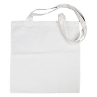 Creativ Company katoenen boodschappentas wit, 38 × 42 cm