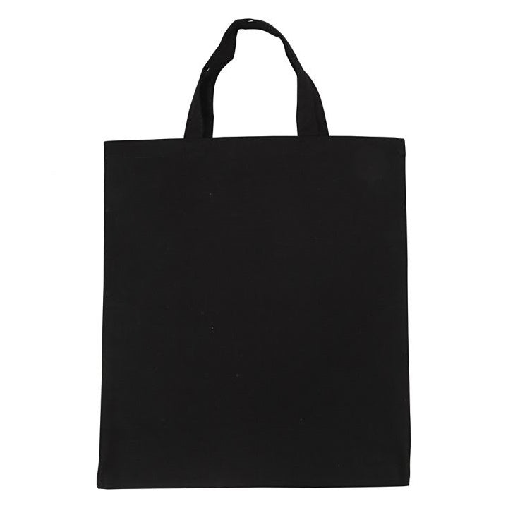Creativ Company katoenen tas zwart, 38 × 42 cm