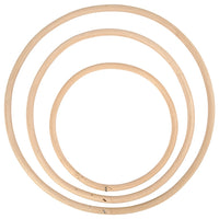 Bamboeringen Creativ Company, 3 stuks, 15,3–25,5 cm