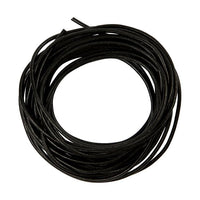 Creativ Company leren koord zwart 2 mm, 4 m – afbeelding 2
