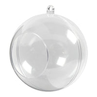 Creativ Company acrylbal met ophanger, deelbaar, 8 cm, 5 stuks