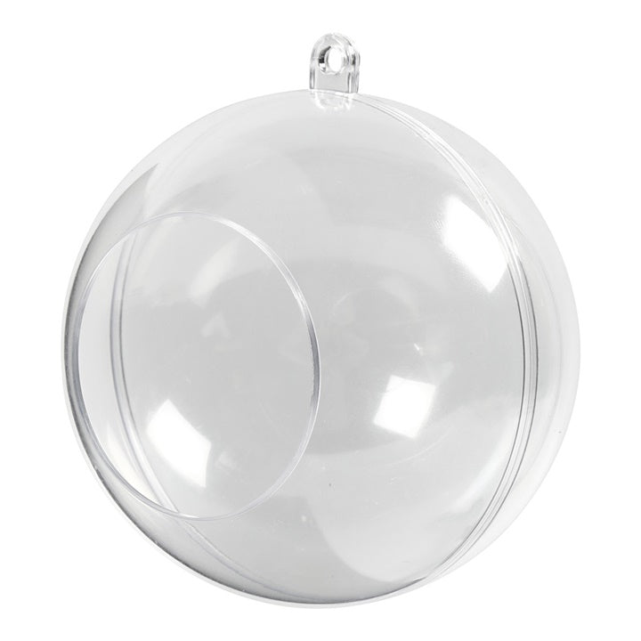 Creativ Company acrylbal met ophanger, deelbaar, 8 cm, 5 stuks