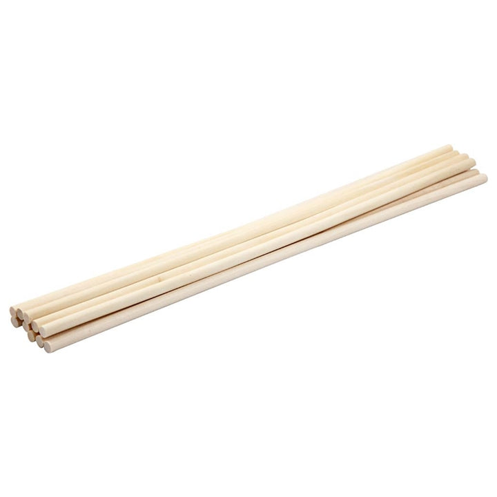 Creativ Company houten stokjes 30 × 0,6 cm, 10 stuks