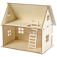Creativ Company poppenhuis van multiplex, 25 cm