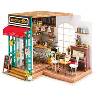 Creativ Company knutselset miniatuurcafé 22,6 × 19,4 × 19 cm – afbeelding 3