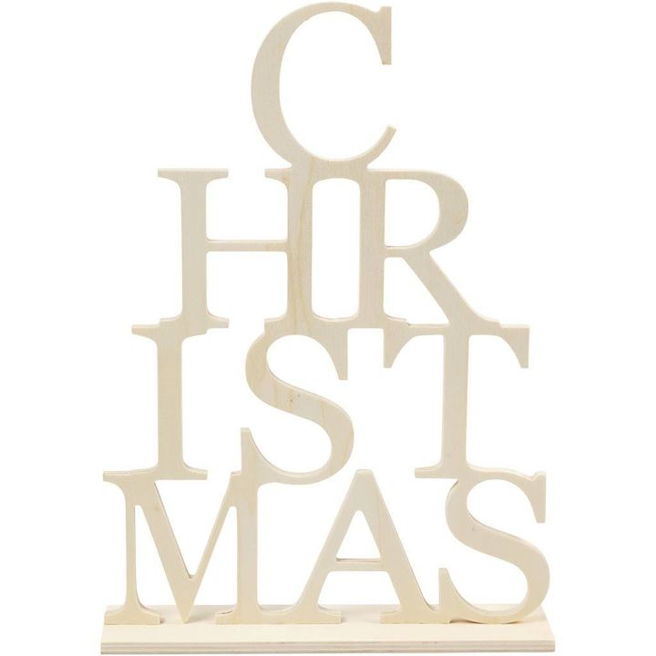 Creativ Company houten kerstboom Christmas, 29 × 21 cm