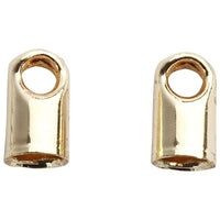 Creativ Company eindkappen met oog, verguld, 3 mm, 10 stuks – afbeelding 2
