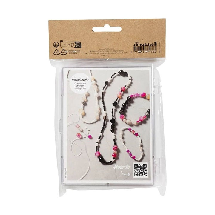 Creativ Company sieradenset Mix roze, ca. 2.740 kralen – afbeelding 3