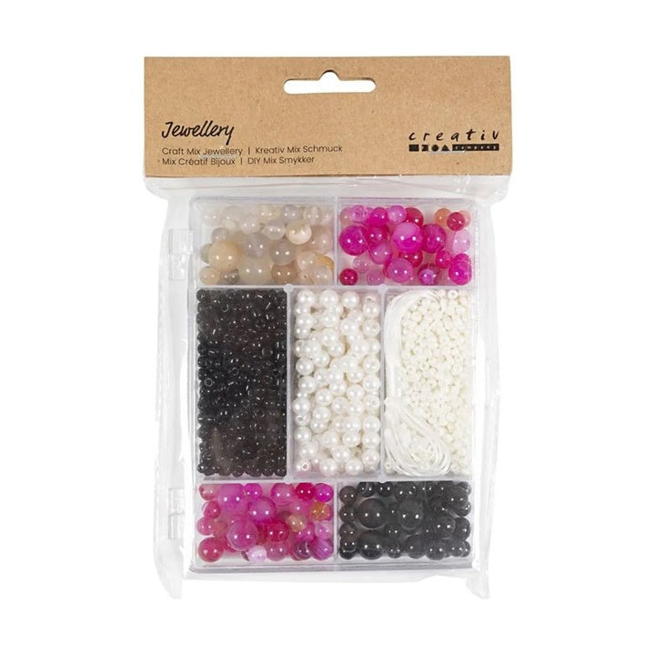 Creativ Company sieradenset Mix roze, ca. 2.740 kralen