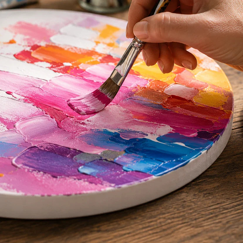 Rond schildersdoek op spieraam ARTMiE, Ø 10–100 cm – afbeelding 5