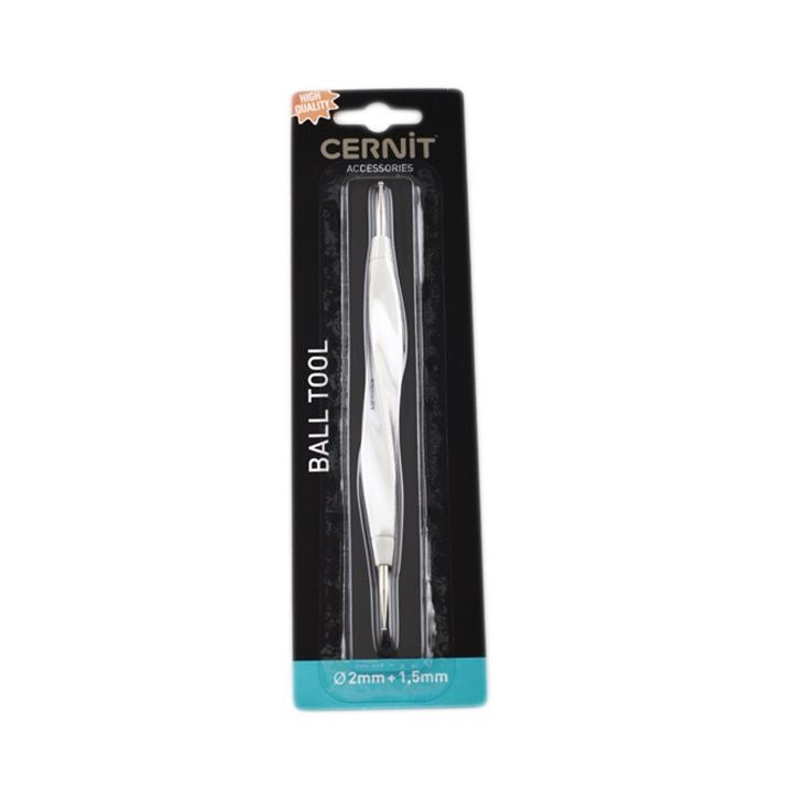 Cernit bolletjesstift dubbelzijdig, 2 mm en 1,5 mm