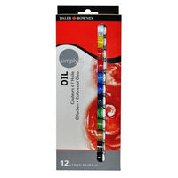 Daler-Rowney Simply olieverfset 12 × 12 ml